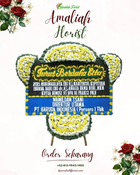 Papan Bunga Duka Butuhan